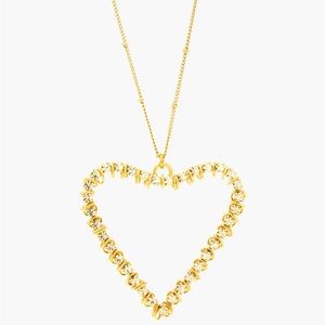Moutton Collet Bigbisous Crystal Heart Necklace